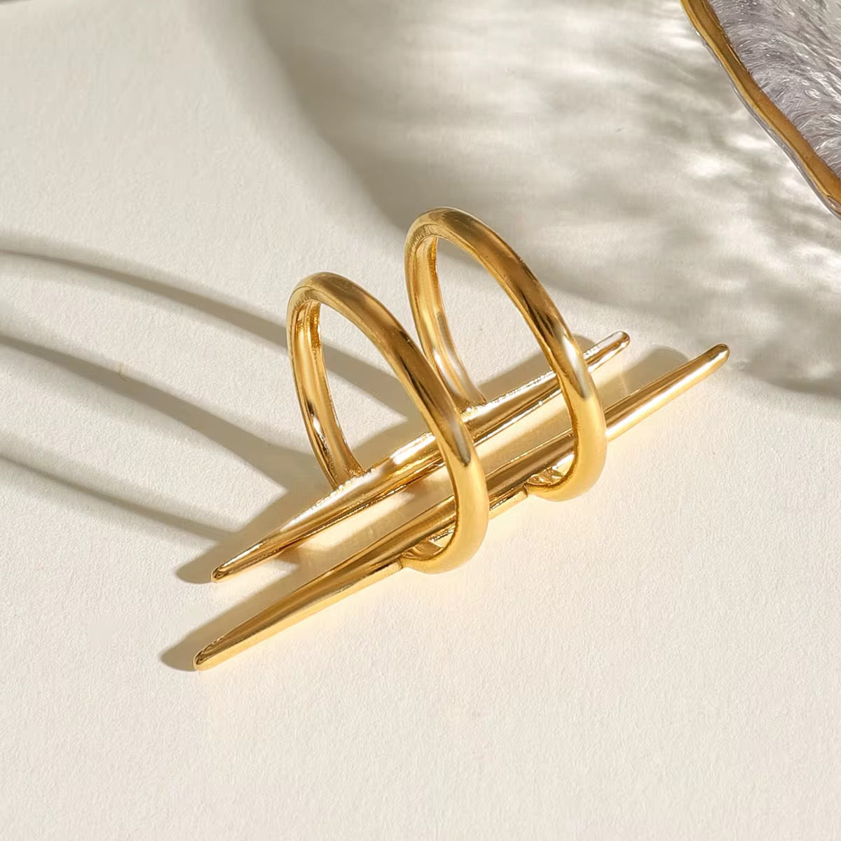 Vintage Hollow Open Ring